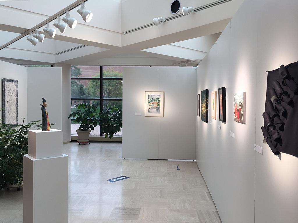 back wall looking south